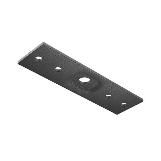 Piastra Per Binario Moderno In Metallo Nero TRA034C-21B
