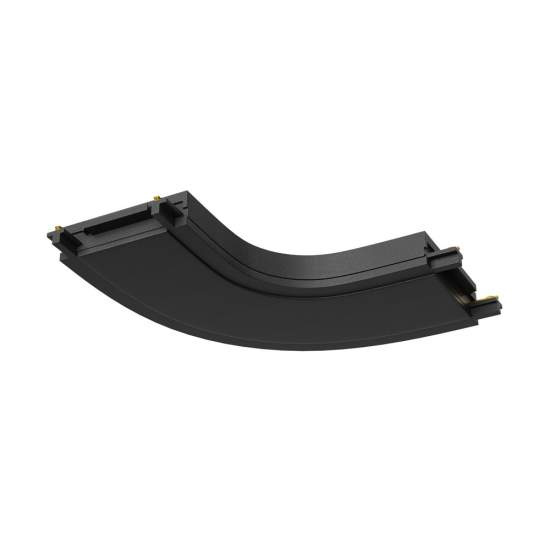 Connettore Curvo Per Binario Moderno Alluminio Nera TRA084CR-11B