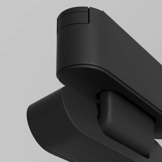 Connettore Per Base Di Illuminazione Di Binario Moderno Plastica Nera 15,5Cm TRA084FC-11SB
