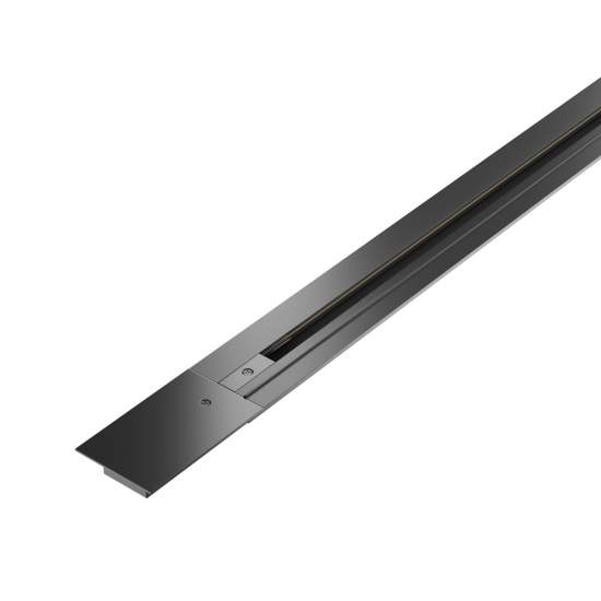 Binario In Alluminio Nero 2 Metro TRX004-112B