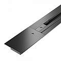 Binario In Alluminio Nero 2 Metro TRX004-112B