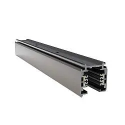 Binario Moderno Busbar Trunkings Trinity Alluminio Nero 1M