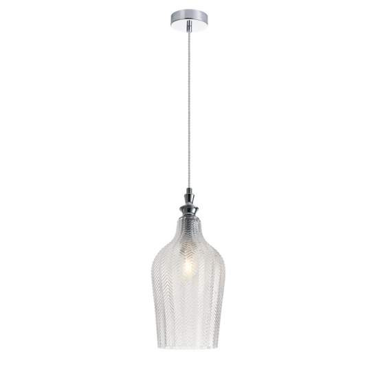 Sospensione Moderna Festa Vetro Trasparente 1 Luce E27 IP20 |  | Luce Art Shop Sospensione Moderna Festa Vetro Trasparente 1 Luce E27 IP20 |