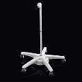 Piedistallo Per Lampada Da Scrivania Moderno Close Bianco Cod.5333Blc 5336B
