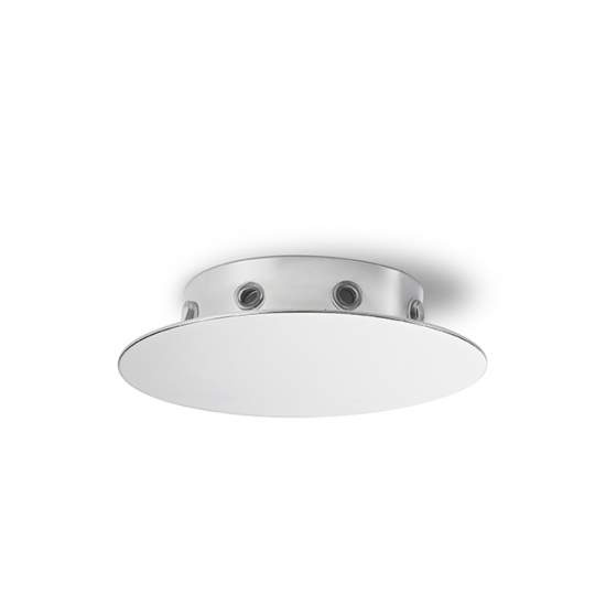Rosone Multicavo Metallo Cromo Lucido 8 Fori 6255CL