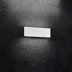 Applique In Metallo Moderna Plank Bianco Led Luce Naturale Piccola