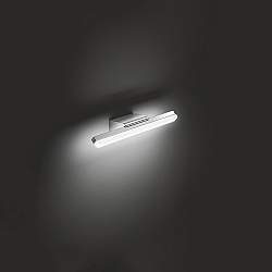 Applique Moderna Metallo Bold Cromo Lucido Led Luce Calda Piccola Applique Moderna Metallo Bold Cromo Lucido Led Luce Calda Piccola