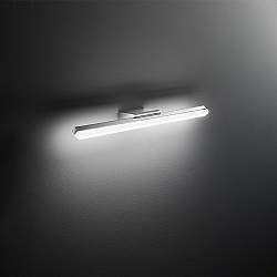 Applique Moderna Metallo Bold Cromo Lucido Led Luce Calda Media Applique Moderna Metallo Bold Cromo Lucido Led Luce Calda Media