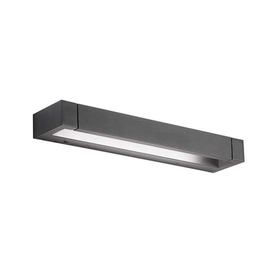 Applique In Metallo Moderna Sway Nero Led Piccola 6630NCT