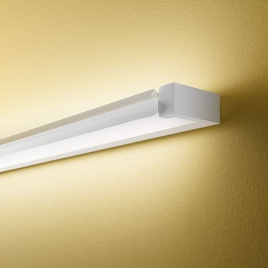 Applique In Metallo Moderna Sway Bianco Led Media 6632BCT