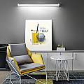 Applique In Metallo Moderna Sway Bianco Led Grande 6634BCT
