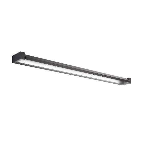 Applique In Metallo Moderna Sway Nero Led Grande 6634NCT