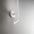 Applique In Metallo Moderna Ramon Bianco Led 6654BLC