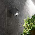 Faretto In Alluminio Moderno Capsule Grigio Led 6790ALC