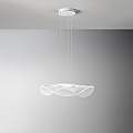 Sospensione In Metallo Moderna Medusa Bianco Led Grande 6867BLC