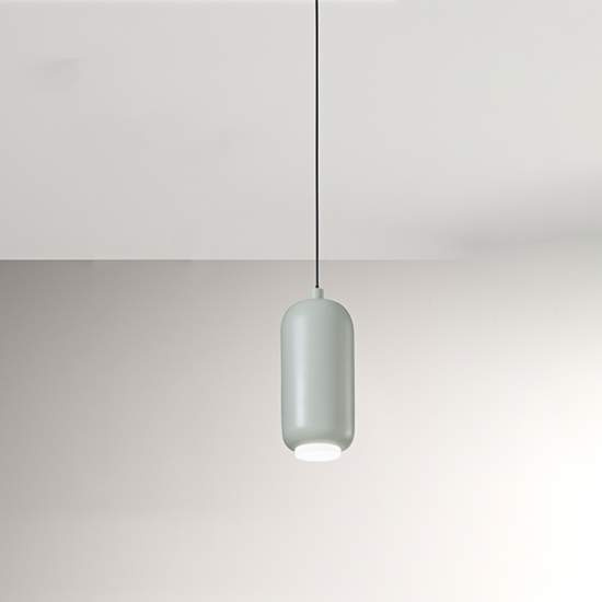 Lampadario In Metallo Contemporaneo Bullet Salvia Led 6924SVLC