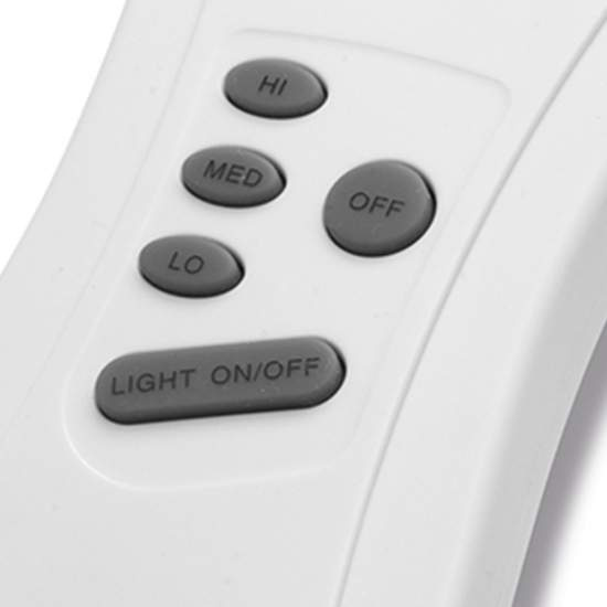 Telecomando Universale Onde Radio 3 Velocità Bianco 7099