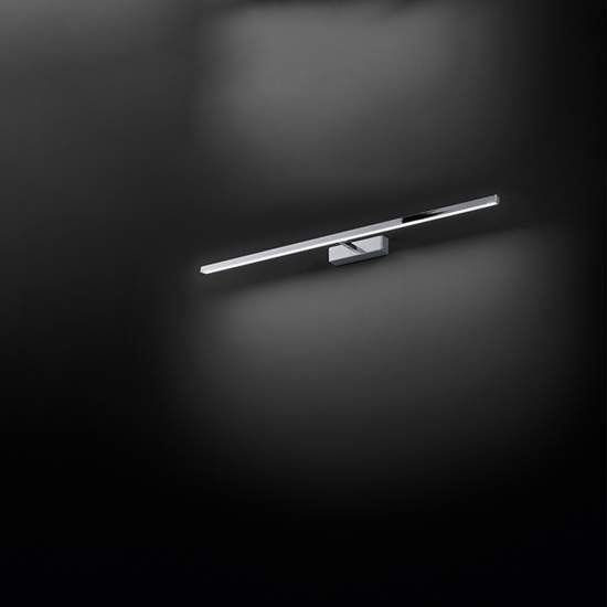 Applique In Metallo Moderna Riga Cromo Led Grande 8044CLCT