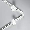 Giunto Lineare Flessibile Per Sistema Binario Bianco 8074B