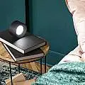 Lampada Da Tavolo Per Esterno Kosmo Moderna Metallo Nero Led Luce Calda 8076NLC