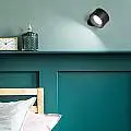 Lampada Da Tavolo Per Esterno Kosmo Moderna Metallo Nero Led Luce Calda 8076NLC