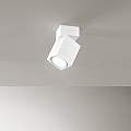 Spot Contemporaneo Connect Alluminio Bianco 1 Luce Gu10 8168B