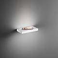 Applique Contemporanea Floor Alluminio Bianco Led Integrato 18W 8188BLC
