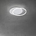 Plafoniera Contemporanea Orbit Alluminio Bianco Led Integrato 43W 8194BLC