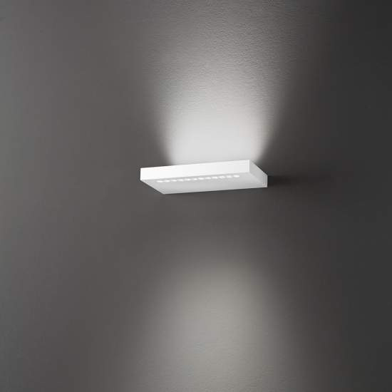 Applique Contemporanea Bed Alluminio Bianco Led Integrato 16W 8236BLC