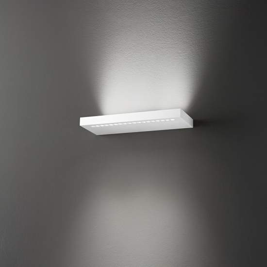 Applique Contemporanea Bed Alluminio Bianco Led Integrato 22W 8238BLC
