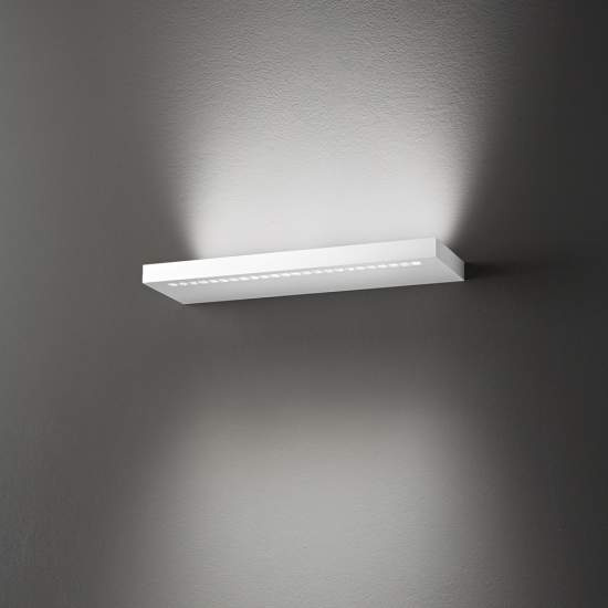 Applique Contemporanea Bed Alluminio Bianco Led Integrato 28W 8240BLC