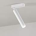 Spot Contemporaneo Bambù Alluminio Bianco Led Integrato 10W 8242BLC