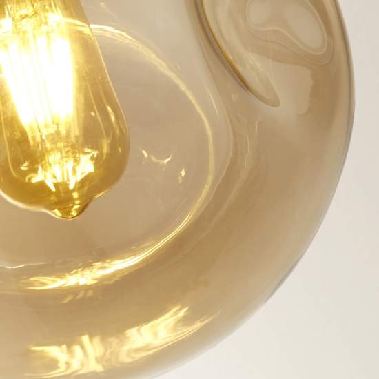 Sospensione Contemporanea Punch Acciaio Nero Vetro 1 Luce E27 22123-1BK