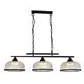 Lampadario moderno stile impero con candele da fattoria a 6 luci
