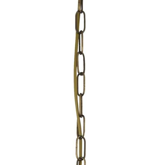 Lampadario Industrial-Nordico Ascot Acciaio Ottone 6 Luci E14 41312-6AB