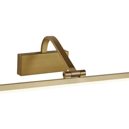 Applique Moderna Bilbao Acciaio Ottone Policarbonato Led 17W 3000K 5551-70SB