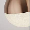 Lampadario Contemporaneo Marmi Acciaio Nero Rame Led 22W 4000K 5881CU