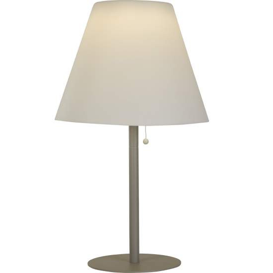 Lampada Da Scrivania Contemporanea Venezia Acciaio Argento Bianco Led 1,6W 0K 61203SI