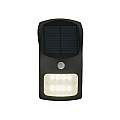Applique Moderna Solare Policarbonato Nero Bianco Led 1,8W 3000K 67420BK-PIR