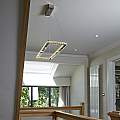 Lampadario Contemporaneo Trifoglio Acciaio Cromo Led 37W 3000K 7012CC