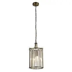 Lampadario Contemporaneo Victoria Acciaio Adjustable Trasparente 2 Luci E14