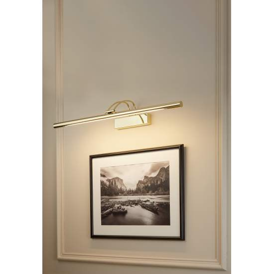 Applique Contemporanea Maiorca Acciaio Ottone Led 15W 3000K 8343PB