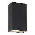 Applique Moderna Stirling Alluminio Nero Vetro Argento Led 6,58W 4000K 8852BK