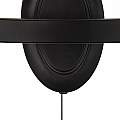 Applique Rustico-Country Cartwheel Iii Acciaio Nero 2 Luci E14 8902-2BK