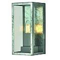 Applique Contemporanea Riquadro Ii Acciaio Argento Trasparente 1 Luce E27 90151SI