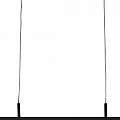 Lampadario Moderno Tribeca Acciaio Bianco Policarbonato Nero Led 17W Cct 96381-1BK
