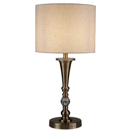Lampada Da Scrivania Contemporanea Oscar Acciaio Ottone Policarbonato 1 Luce E27 EU1011AB