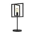 Lampada Da Scrivania-Ufficio Industrial-Nordico Plaza Acciaio Nero 1 Luce E27 EU23201-1BK