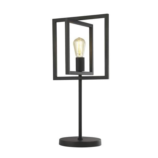 Lampada Da Scrivania-Ufficio Industrial-Nordico Plaza Acciaio Nero 1 Luce E27 EU23201-1BK