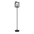 Piantana Industrial-Nordico Plaza Acciaio Nero 1 Luce E27 EU23202-1BK